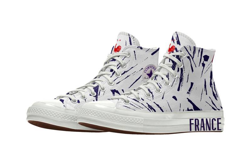 Converse Chuck 70 France National Football Team By You Front