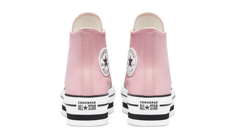 Converse Chuck Taylor All Star Leather EVA High Top Pink