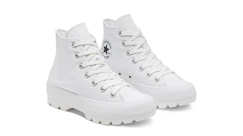 Converse Chuck Taylor All Star Lugged Winter High Top White Black 565902C front