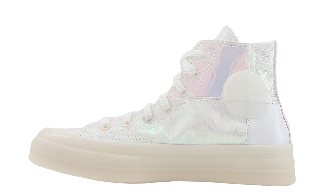 Converse white iridescent Clearance