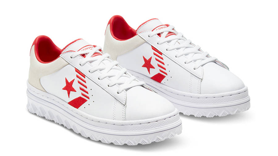 Converse Pro Leather X2 Low Top Rivals White University Red