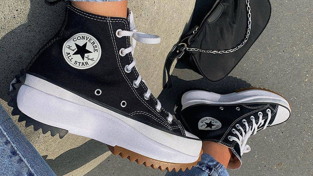 Converse Run Star Hike Black White