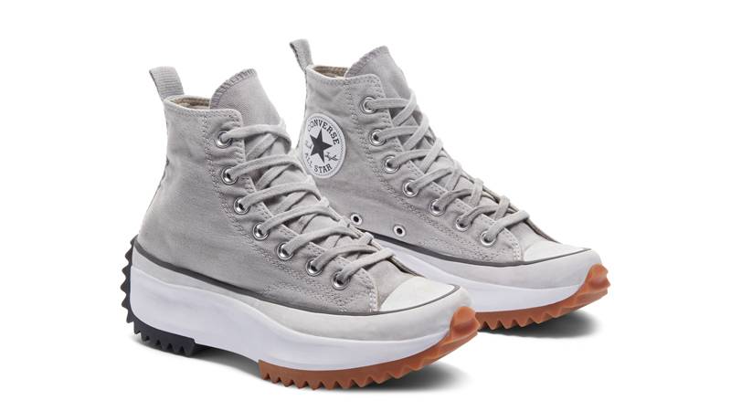 Converse Run Star Hike Hi Light Smoke Front