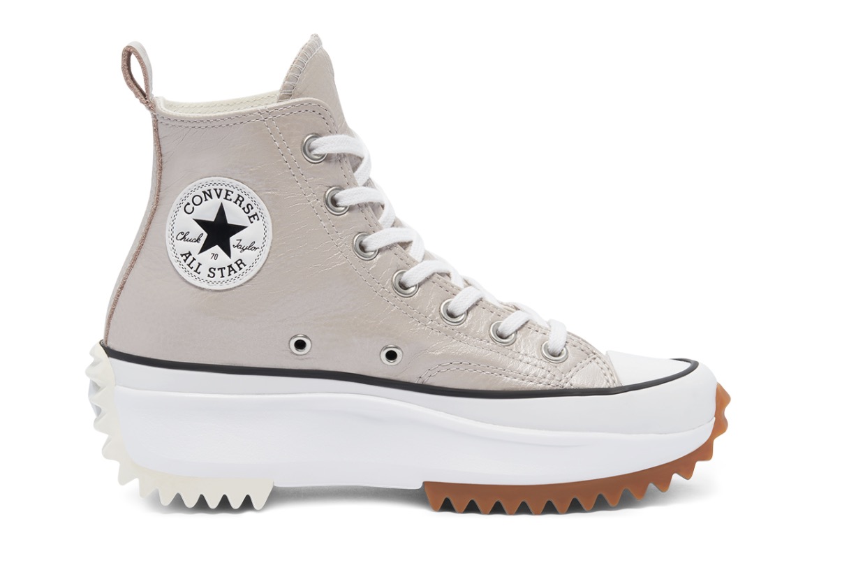 Converse Run Star Hike High Top Metallic Smoke Pink