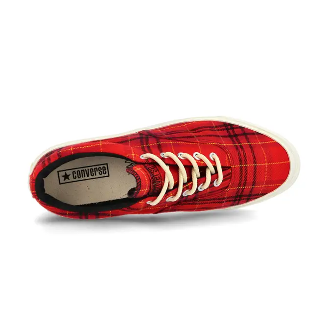 el producto Converse All Star Hi para mujer Twisted Plaid Red Egret Middle