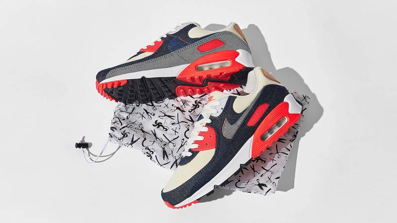 DENHAM × NIKE AIR MAX 90 INFRARED　24cm Air Max 90 x DENHAM „Infrared” – data premiery. Nike SNKRS