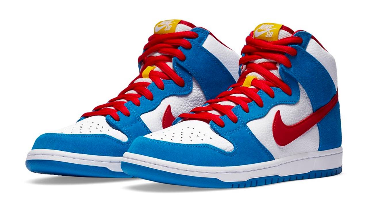 Nike SB Dunk High "Doraemon"