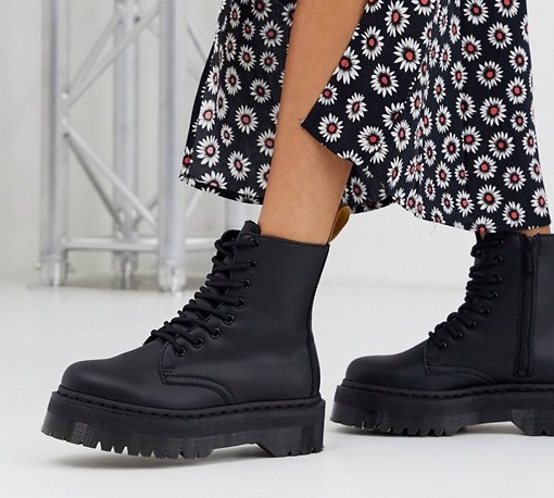 Dr Martens Jadon Vegan Boots Black