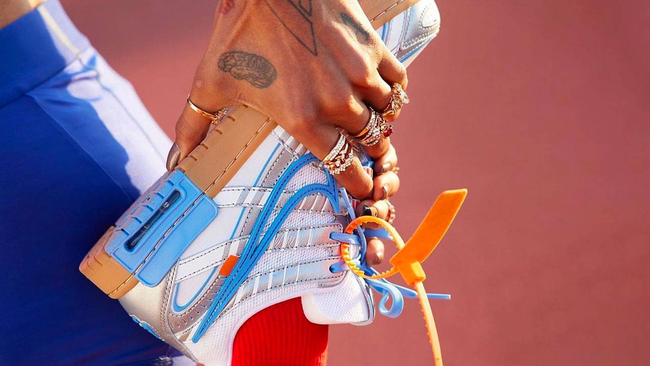 Off-White x Nike Rubber Dunk "University Blue"!