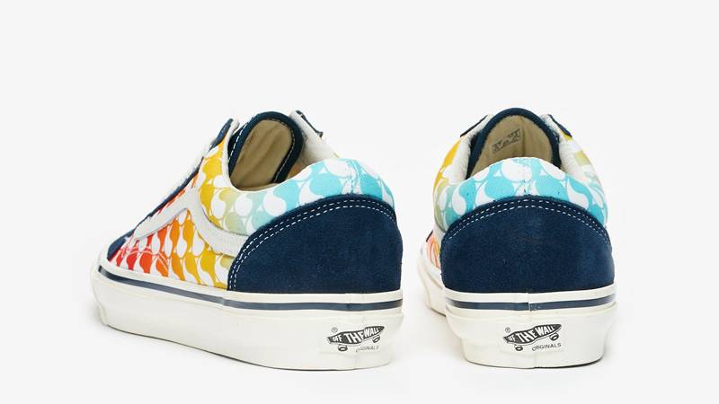 Free & Easy x Vans Vault UA OG Old Skool LX Navy Multi Back