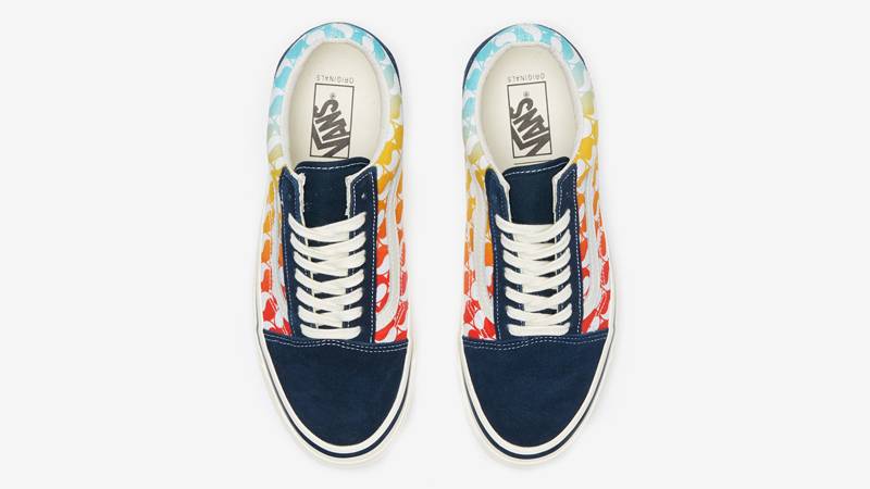 Free & Easy x Vans Vault UA OG Old Skool LX Navy Multi Middle