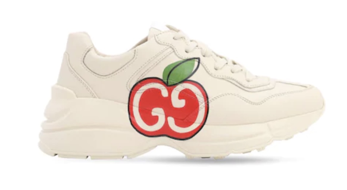 Gucci Rhyton Apple Logo