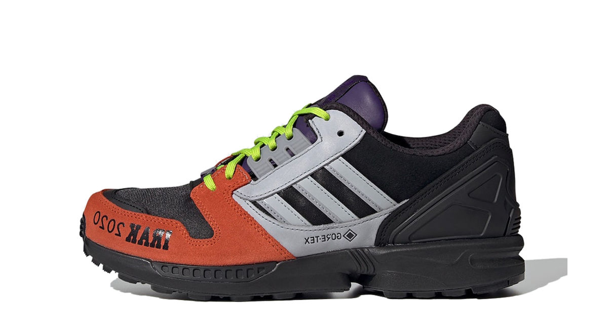 IRAK x adidas ZX 8000 Gore-Tex Core Black Solar Red | Where To Buy
