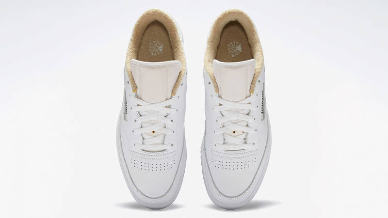 reebok club c jjjjound white beige