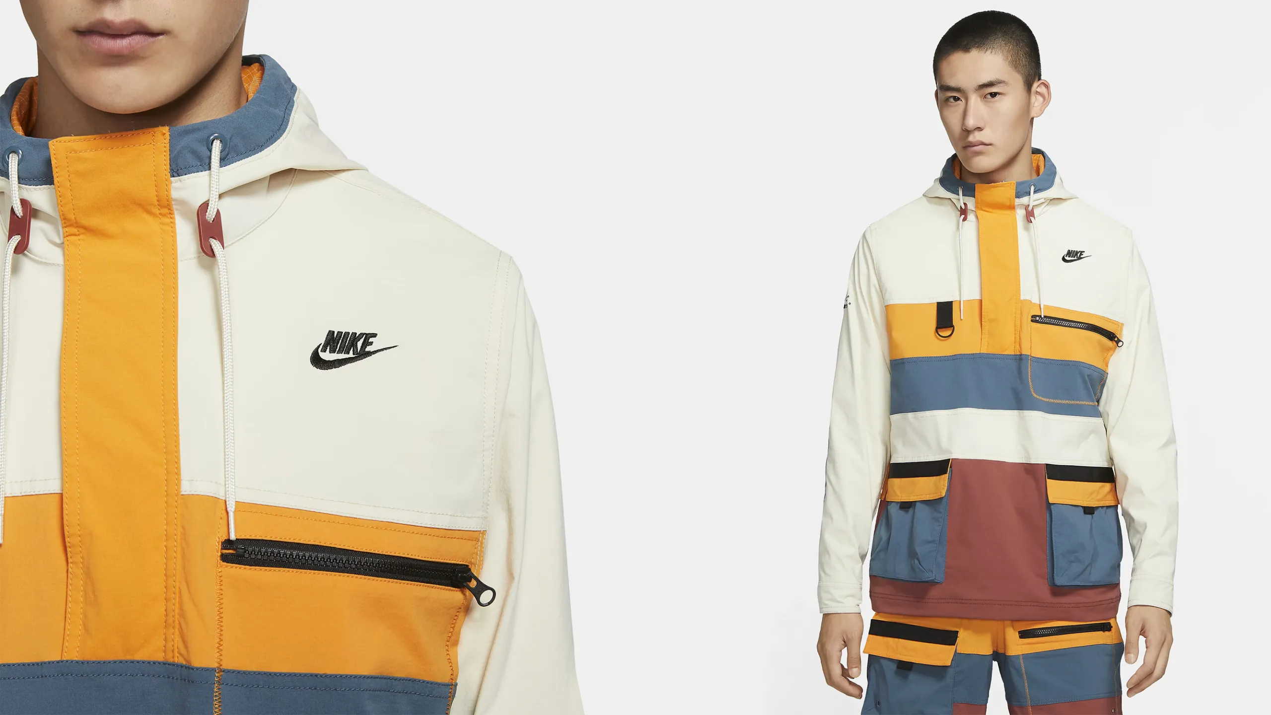 chaqueta nike hype hike woven hombre