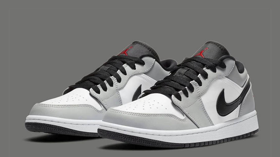 Jordan 1 Low Light Smoke Grey Red Where To Buy 030 The Sole Supplier