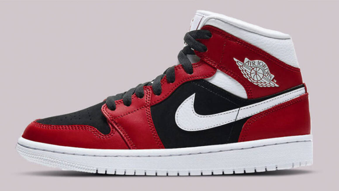 This Newly Surfaced Air Jordan 1 Mid Mixes Up The Classic Chicago ...
