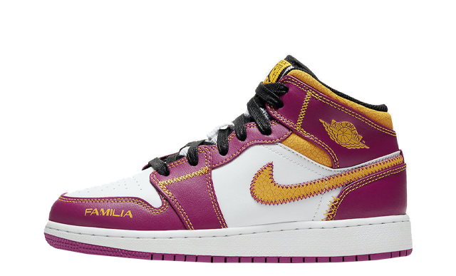 Jordan 1 Mid GS Familia Dia De Muertos (Day of The Dead)