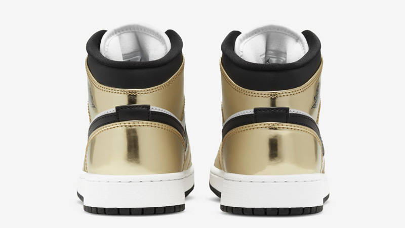 Jordan 1 Mid GS Metallic Gold
