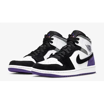 Jordan 1 Mid Se Varsity Purple 