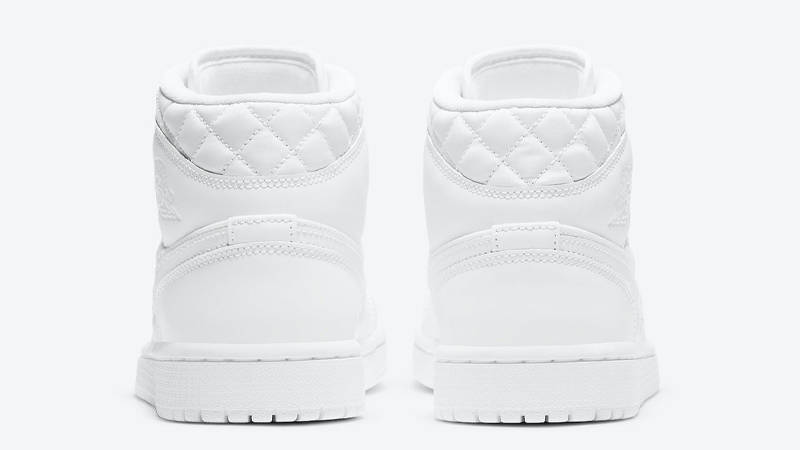 Jordan 1 Mid SE White Quilted