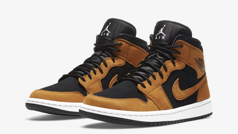 air jordan 1 mid wheat