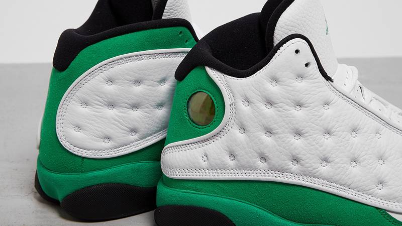 green and white 13s release date