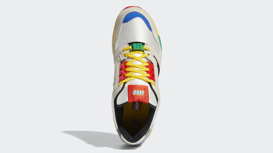 LEGO X adidas ZX 8000 Yellow Blue Middle