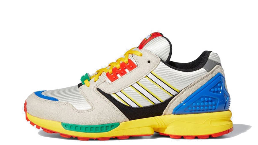 LEGO X adidas ZX 8000 Yellow Blue 