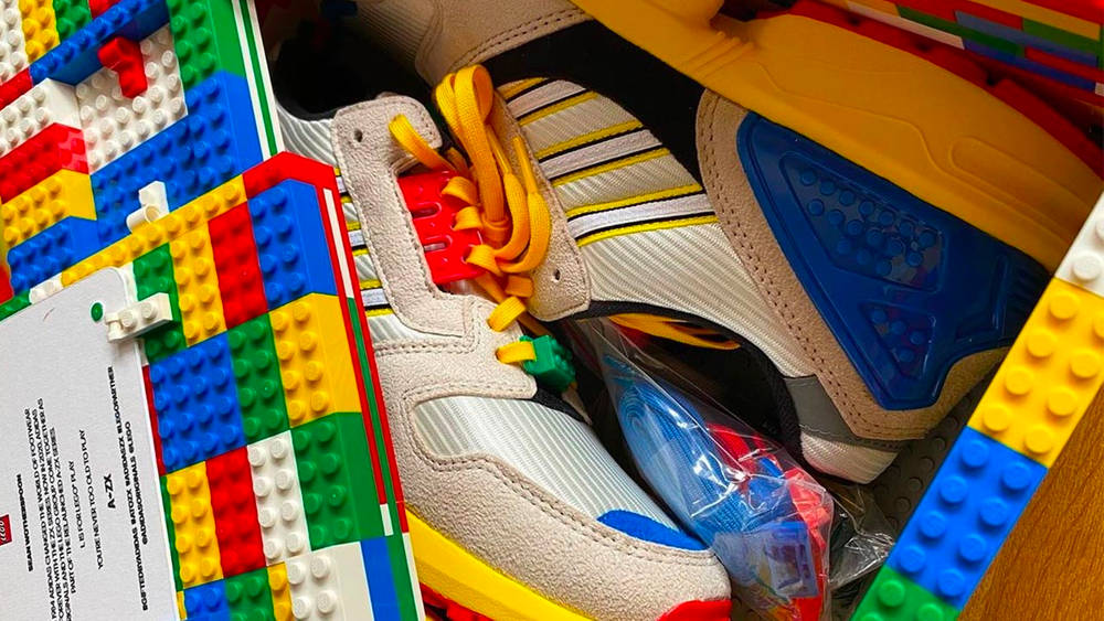 Image via Sean Wotherspoon LEGO x adidas ZX 8000