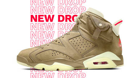 Up Close With the Travis Scott x Air Jordan 6 "British Khaki"