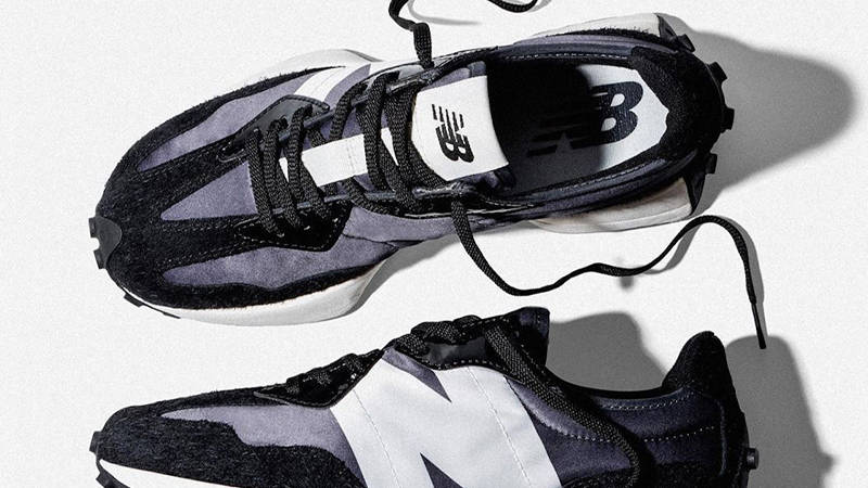 New Balance 327 Satin Blue White