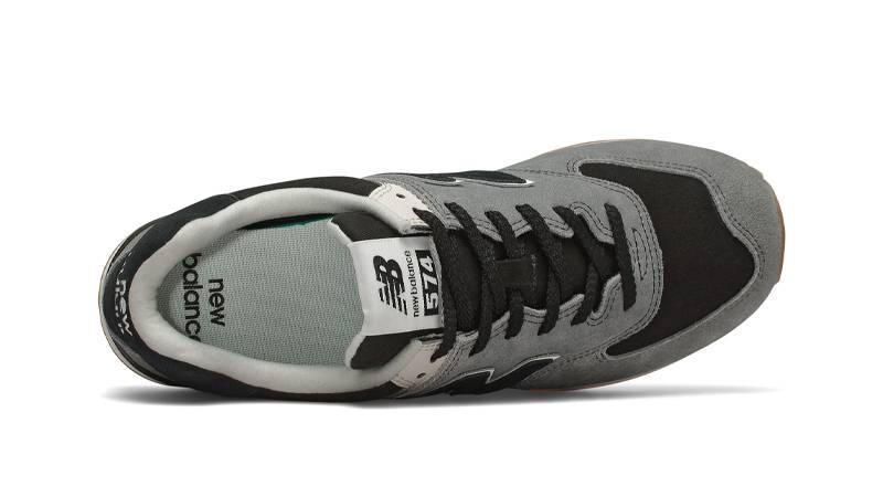 new balance 574 black with linen fog