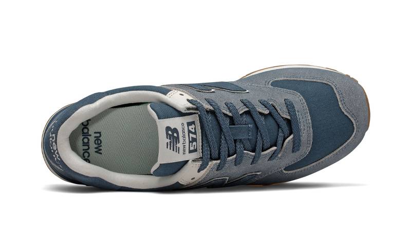New Balance 574 Graphite Blue Grey 