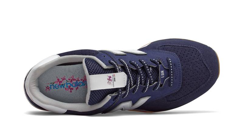 New Balance 574 Blue Team Red Middle