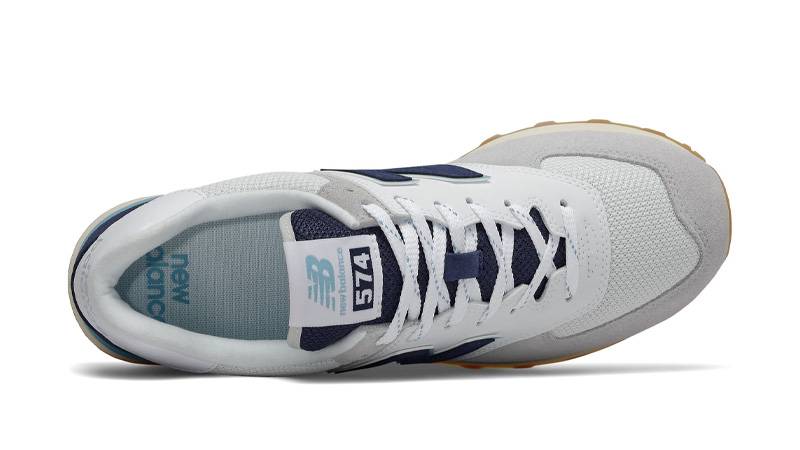 New Balance 574 Core Plus Grey Blue Middle