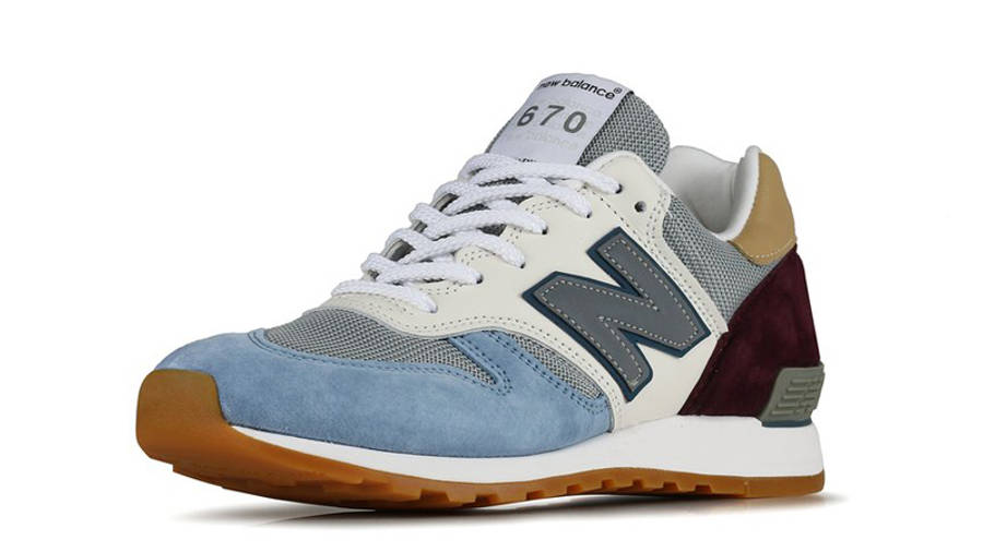 New Balance 670 Supply Pack White Blue Front