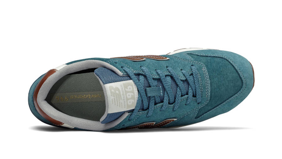 New Balance 996 Teal Brown Middle