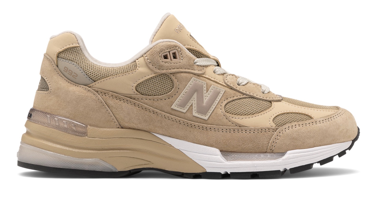 New Balance Made in US 992 Tan White