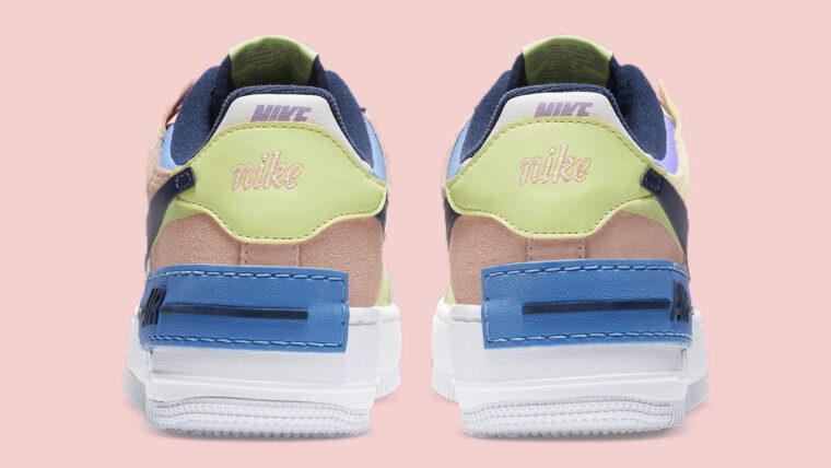 Nike AF1 Shadow Barely Volt Multicolour feature