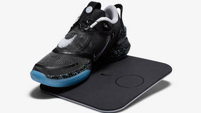 Nike Adapt BB 2 Mag Black Blue CV2441-002 closeup