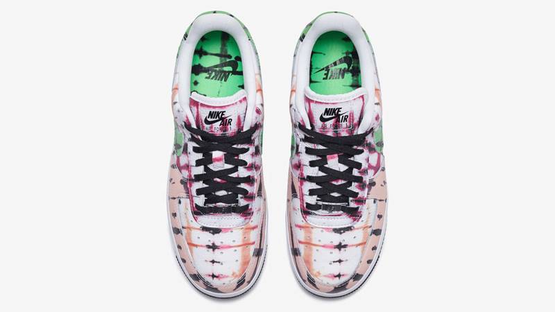 Nike Air Force 1 07 Black Tie Dye Middle