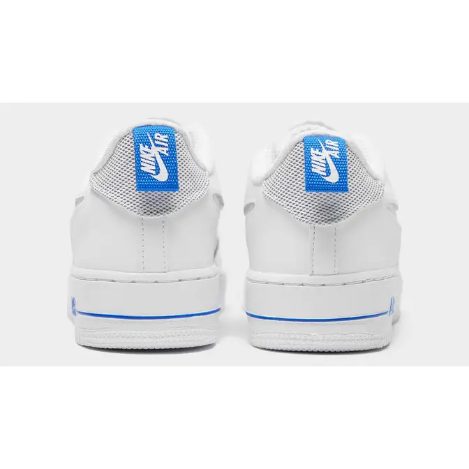 New Nike Air Force 1 '07 LV8 GS 'White Racer Blue Size 7Y (DD3227-100)