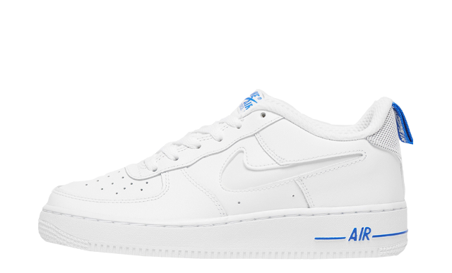 lucha influenza correcto Nike Air Force 1 07 LV8 GS White Blue JD Exclusive | Where To Buy |  DD3227-100 | The Sole Supplier
