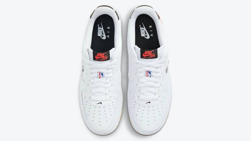 Nike Air Force 1 '07 LV8 x NBA White Bright Crimson for Sale, Authenticity  Guaranteed