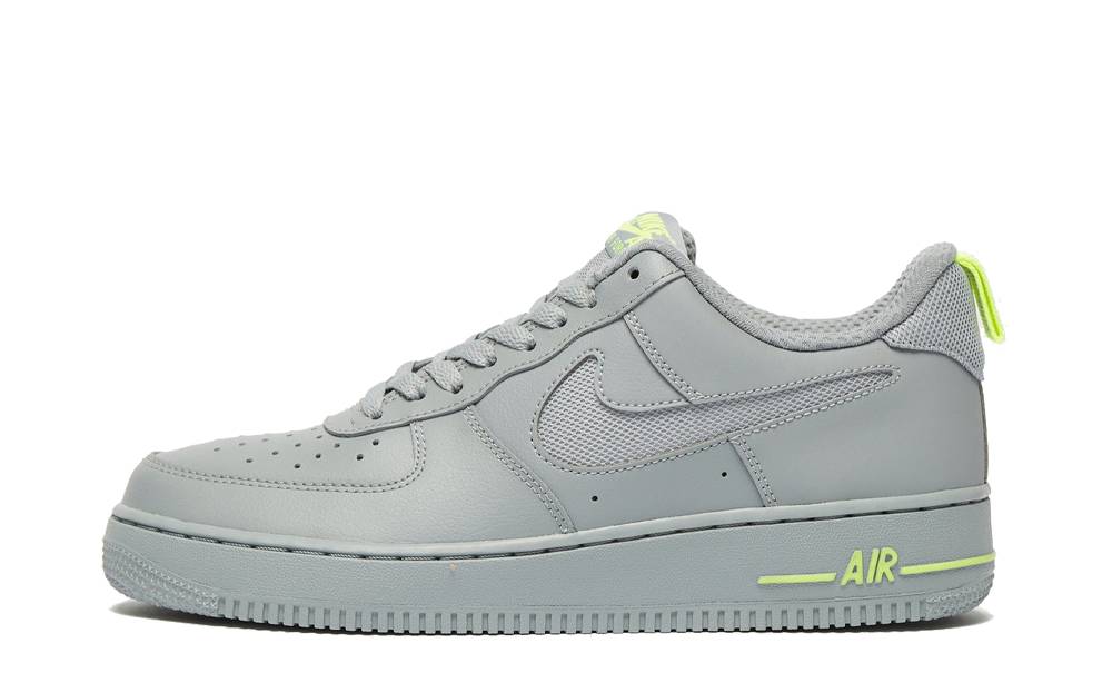 air force 1 grey and green