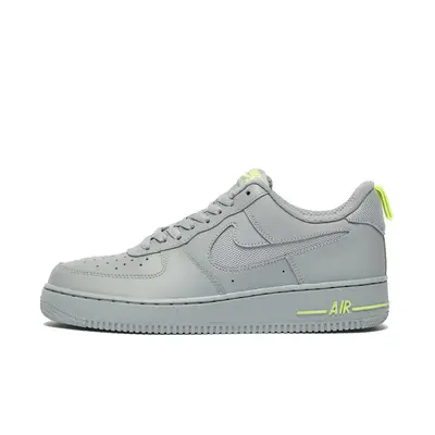 Nike Air Force 1 07 LV8 Particle Grey Volt JD Exclusive | Where To