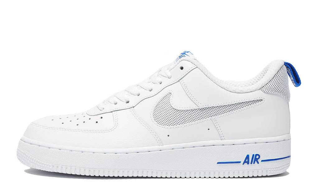 nike air force 1 white and blue