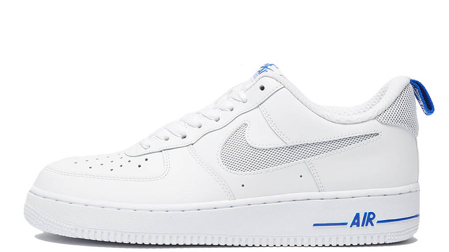 white and blue air forces