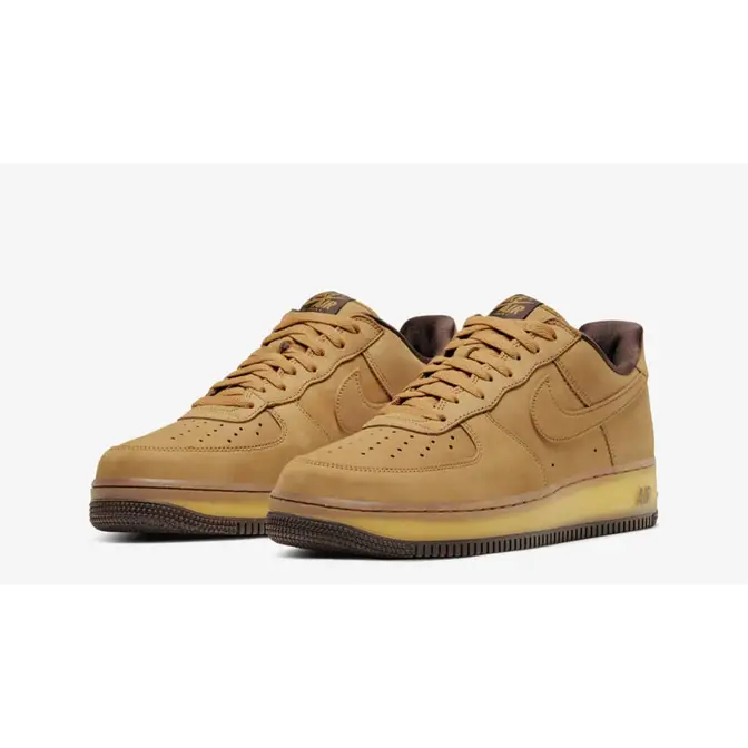 Nike Air Force 1 Low Wheat Dark Mocha | Where To Buy | DC7504-700 | The ...